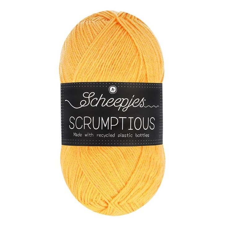 Scheepjes Scrumptious 100gram - 384 Mandarin Sorbet, Hobby en Vrije tijd, Breien en Haken, Nieuw, Verzenden