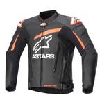 Alpinestars GP Plus V4 Leren Jas Zwart Rood Fluo Wit, Motoren, Kleding | Motorkleding, Nieuw met kaartje, Jas | leer, Alpinestars