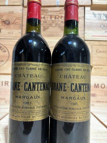 1983 Château Brane Cantenac - Margaux 2ème Grand Cru Classé, Nieuw