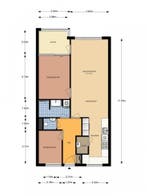 Te Huur 3 Kamer Appartement Brabantstraat In Alphen aan den, Direct bij eigenaar, Alphen aan den Rijn, Appartement, Zuid-Holland