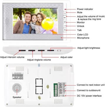 Deurbel met Camera - Tweedekansje - Nachtzicht OP=OP, Ophalen of Verzenden, Ingebouwde camera, Zo goed als nieuw, Bedraad