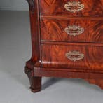 Garderobe kast of kapstok met deuren roede met haken en roed, Antiek en Kunst, Antiek | Meubels | Kasten, Ophalen of Verzenden