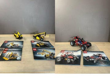 Lego Set - Technic - 8048 - Buggy + 8259 - Mini Bulldozer +, Nieuw