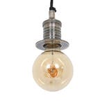 Messing Hanglamp Pollux Antiek Zilver Binnenverlichting, Verzenden, Nieuw, Overige materialen, Minder dan 50 cm