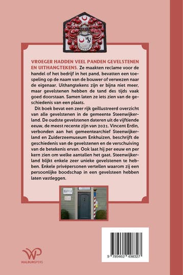 Gevelstenen in Steenwijkerland 9789462498327 Vincent Erdin, Boeken, Verzenden, Gelezen, Vincent Erdin