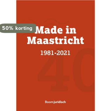 Made in Maastricht 1981-2021 9789462909687, Verzenden, Zo goed als nieuw