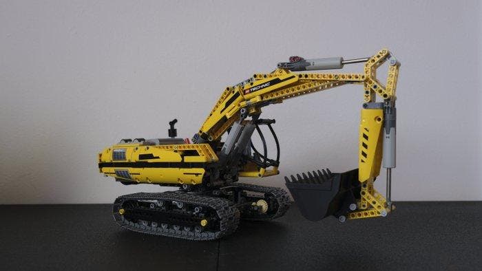 Lego Set - 8043 - Technic - Motorized Excavator - Used - 99%, Kinderen en Baby's, Speelgoed | Duplo en Lego