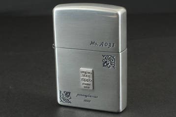 Zippo - Sterling Silver 999.9 - Zakaansteker - Metaal,, Nieuw