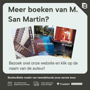 Balkons en terrassen - M. San Martin 9789057649417, Boeken, Verzenden, Zo goed als nieuw, M. San Martin