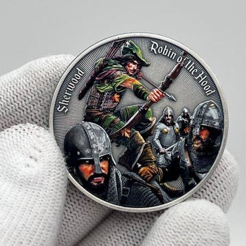 Kameroen. 1000 Francs 2024 – Sherwood: Robin of the Hood – 1, Postzegels en Munten