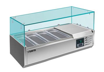 Saro Gekoelde Opzetvitrine EVRX 1200/380 (2e Keus) 465-2100, Nieuw in verpakking