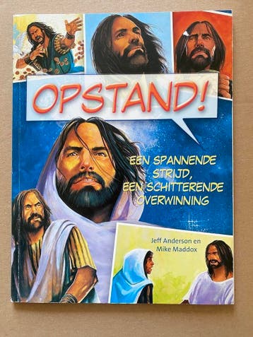 Leven van Jezus in Strip Uiteindelijke Overwinning v/h Goede, Verzamelen, Religie, Verzenden, Zo goed als nieuw, Christendom | Katholiek