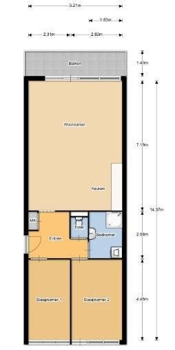 Te Huur 3 Kamer Appartement Spinaker In Amsterdam, Direct bij eigenaar, Appartement, Amsterdam, Amsterdam