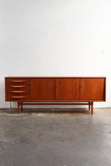 Mid century teak sideboard, Nieuw