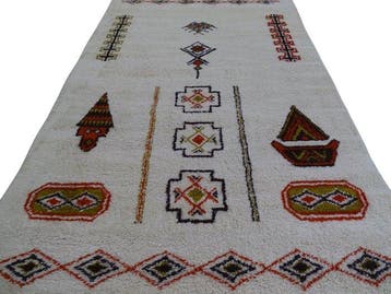 Berber - Gereinigd - Vloerkleed - 311 cm - 201 cm, Nieuw