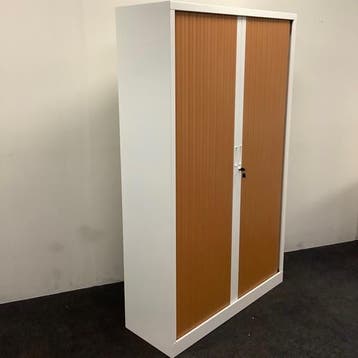 Roldeurkast / archiefkast vv 4x legbord, (hxbxd) 198x120x43, Ophalen of Verzenden, Nieuw in verpakking, Bureau