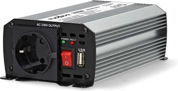 Nedis Auto Omvormer 300W – 12V / 230V – Stopcontact &amp;, Ophalen of Verzenden, Zo goed als nieuw