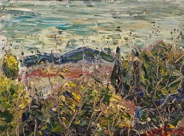 French Impressionist School (XX) - Branches Before The, Antiek en Kunst, Kunst | Schilderijen | Klassiek