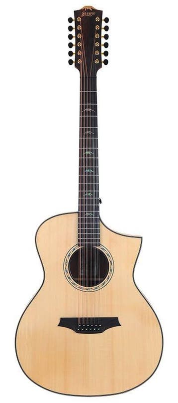 Bromo BAT4CE12 Tahoma Series 12 String  | Music Department, Ophalen of Verzenden, Nieuw, Western- of Steelstringgitaar, Met (piezo-)element