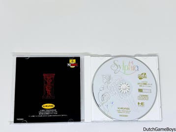 PC Engine - PCE Works - Sylphia, Spelcomputers en Games, Verzenden, Gebruikt