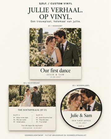 JOUW LEVEN. OP VINYL., Speciale editie, Nieuw in verpakking, 12 inch