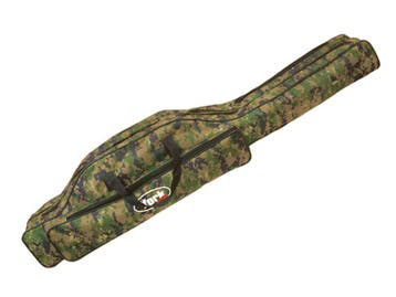 Camouflage Foudraal 2 hengels 150 cm - Roofvis XL, Verzenden, Nieuw, Overige typen