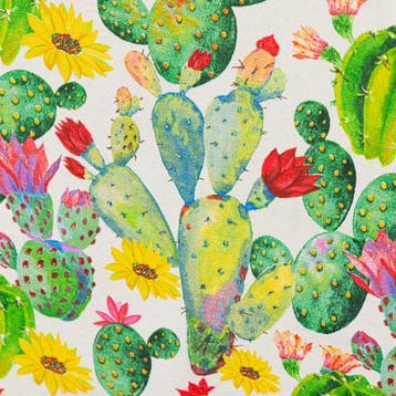 BA078 - Decoratieve stof - Inrichting - Cactus & Fiori -
