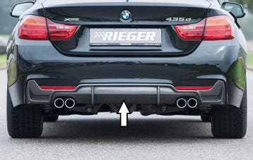 Rieger diffuser | geschikt voor BMW 4-Serie F32 / F33 / F36, Verzenden, Nieuw, BMW