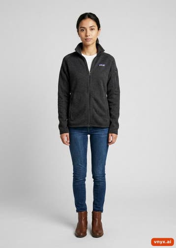 Patagonia Fleecejassen Dames maat XS Grijs Vintage, Ophalen of Verzenden, Nieuw
