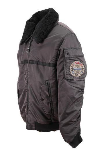 Napapijri Jas in maat L Zwart, Kleding | Heren, Verzenden, Zo goed als nieuw, Zwart, Napapijri