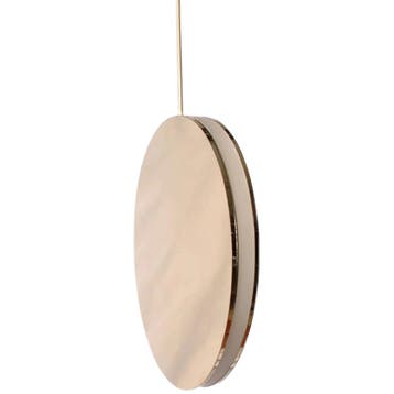 Baccaris Hanglamp Myra, Ophalen of Verzenden, Gebruikt, Metaal