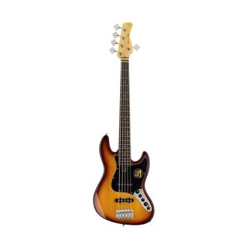 Sire V3+ 5/TS Marcus Miller 2nd Gen Basgitaar Tobacco, Ophalen of Verzenden, Nieuw