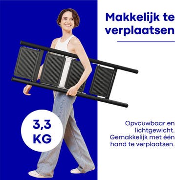 Moeve Keukentrap - Huishoudtrap inklapbaar - Opstapje - Trap, Ophalen of Verzenden, Zo goed als nieuw