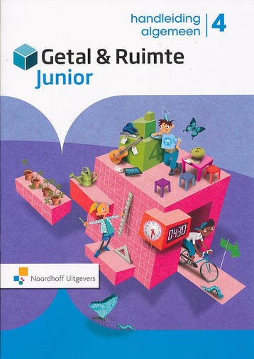 Getal en Ruimte Junior Handleiding Algemeen groep 4, Boeken, Verzenden, Nieuw