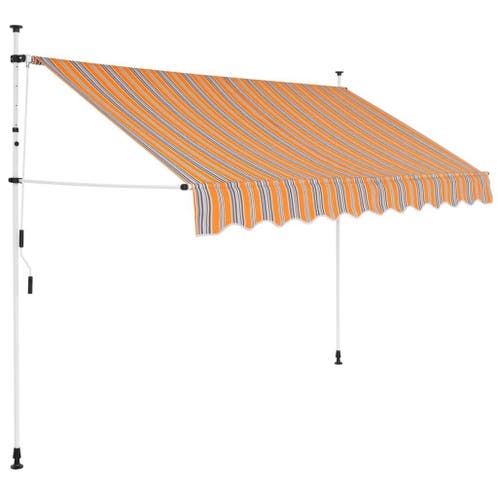 3m Parasol Parasol Vervanging Luifel, 6 ribben Outdoor Patio Markt Vervanging Paraplu Cover voor Outdoor Patio Tafel Paraplu Vervanging Cover (Khaki