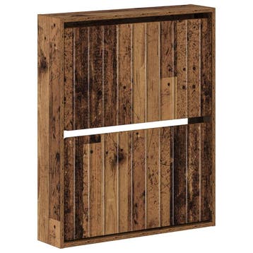 vidaXL Wandgemonteerde Schoenkast ZWOLLE 71 x 17 x 86 cm, Verzenden, Nieuw