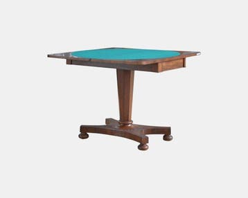 Speeltafel - massief notenhout - Speeltafel