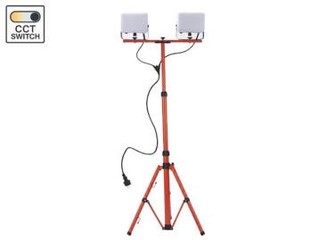 Veiling - 4x Werklamp 2x50W LED 3in1 kleur CCT Breedstraaler, Huis en Inrichting, Nieuw