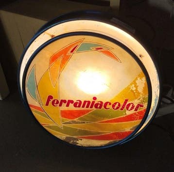 Reclamebord - Ferrania - Italië jaren zestig, Antiek en Kunst