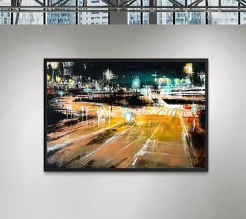 Prettau - High way junction - retrospective (H), Antiek en Kunst
