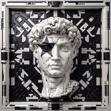 Artxlife - White Lego David, Renaissance Rock, Nieuw
