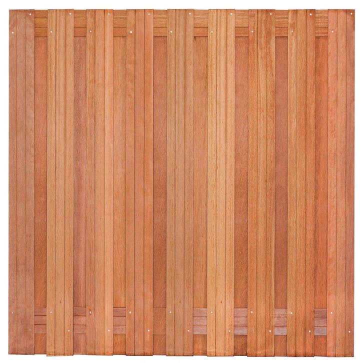 Schutting Tuinscherm Harlingen 180 Hardhout, Tuin en Terras, Schuttingen, Minder dan 3 meter, Nieuw, Hout, 1 tot 2 meter, Ophalen of Verzenden