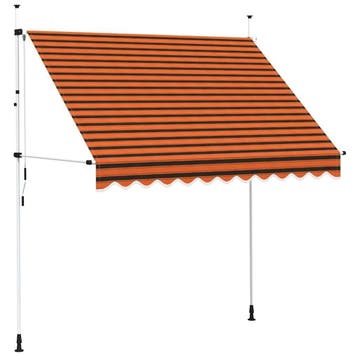 Zonwering 250cm - Handmatig - Retourdeal 30% Korting, Nieuw, Ophalen of Verzenden, 250 cm tot 450 cm, Uitvalscherm