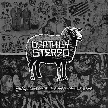 lp nieuw - death by stereo - BLACK SHEEP OF THE AMERICAN..., Verzenden, Zo goed als nieuw, Overige formaten