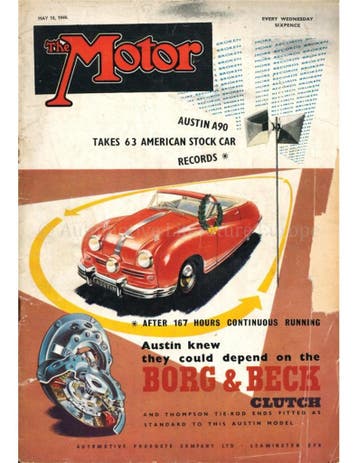 1949 THE MOTOR MAGAZINE 2471 ENGELS, Nieuw, Author