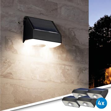 Solar Wandlamp Beam met schemer- en bewegingssensor, Kunststof, Verzenden, Minder dan 50 watt, Overige typen