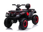 24 volt Elektrische Quad, 4 motoren, rubberen banden, leder, Ophalen of Verzenden, Nieuw