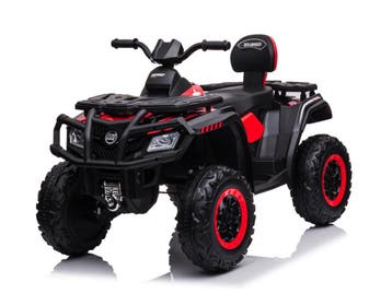 24 volt Elektrische Quad, 4 motoren, rubberen banden, leder, Ophalen of Verzenden, Nieuw