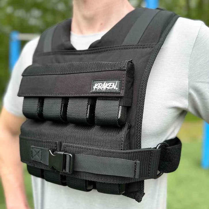KRAKEN Gewichtsvest verstelbaar 1-16 kg - crossfit - nieuw i, Sport en Fitness, Overige Sport en Fitness, Verzenden