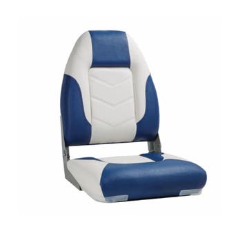 Klapstoel High Back Bootstoel Grijs/Steenkool, Nieuw